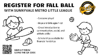 Register for Fall Ball 2024!